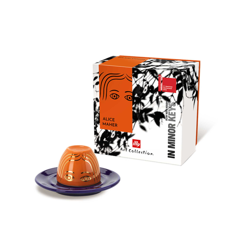 1 tazzina espresso Illy Art Collection Biennale 2026 - Maher