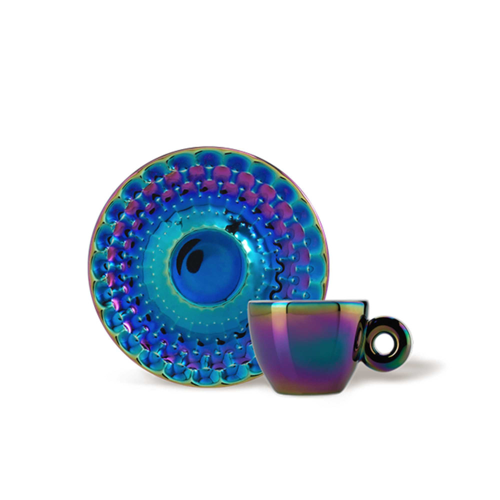 Illy 2 tazze espresso Art Collection John Armleder