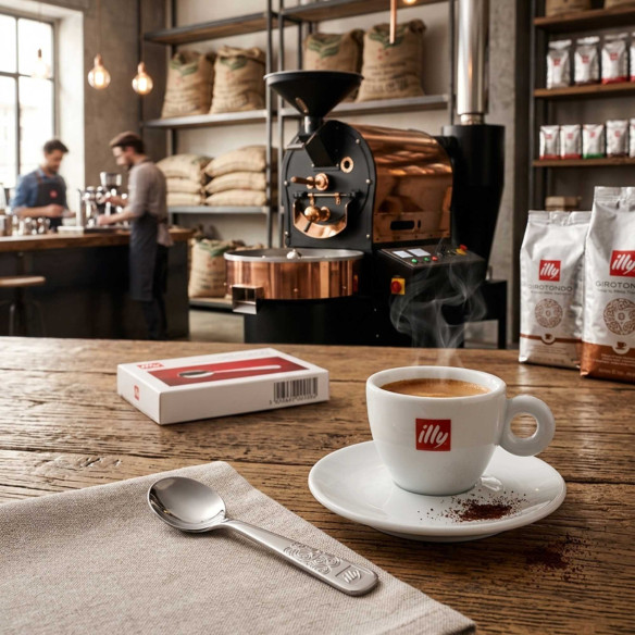 Illy Illy 6 Cucchiaini Da Caffè Espresso Girotondo