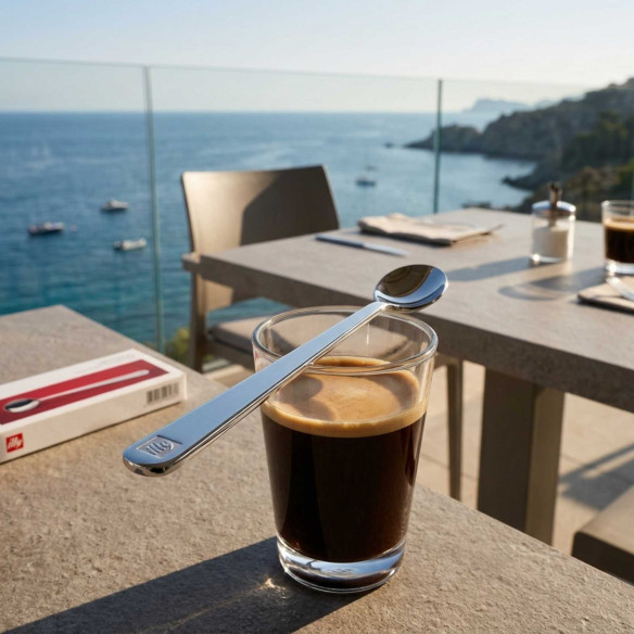 Illy Illy 6 Cucchiaini Da Caffè Lungo Girotondo