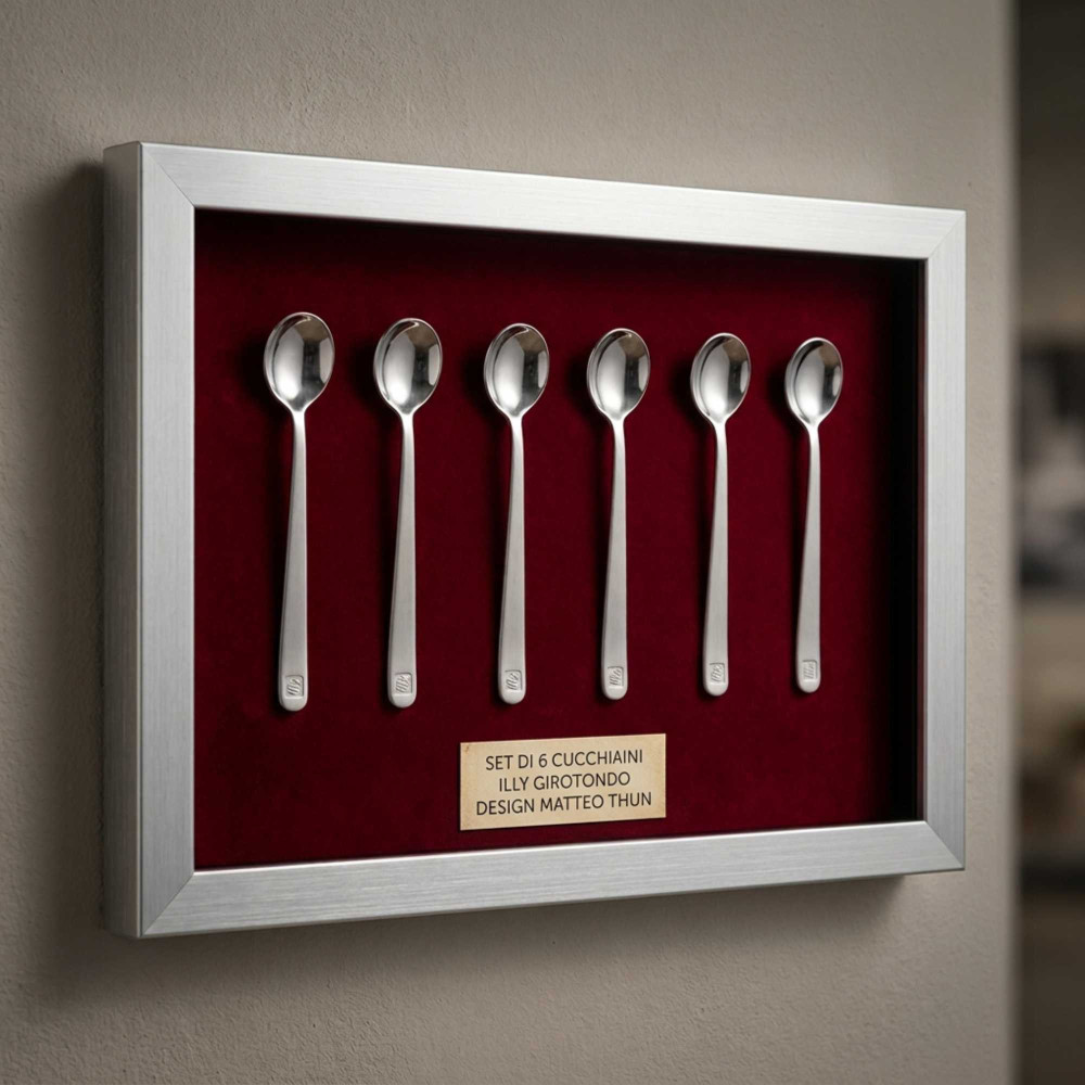 Illy Illy 6 Cucchiaini Da Caffè Lungo Girotondo