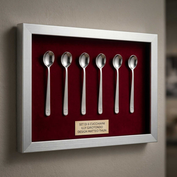 Illy Illy 6 Cucchiaini Da Caffè Lungo Girotondo