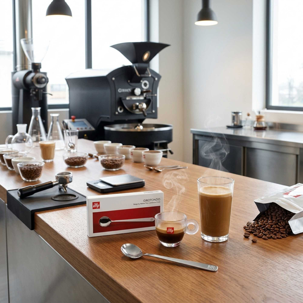 Illy Illy 6 Cucchiaini Da Caffè Lungo Girotondo
