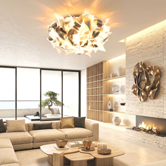 Pronta Consegna - Slamp Lampada da parete/soffitto Veli Medium