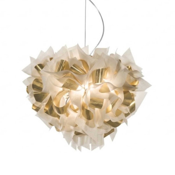 Quick Ship - Slamp Veli Aurea Pendant Lamp - Transparent Cable