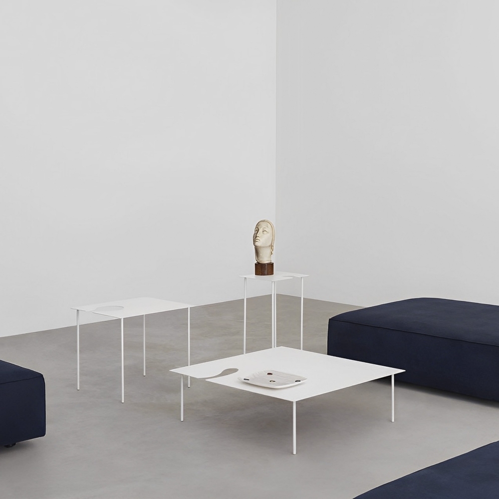 Desalto Tavolino Softer Than Steel cm 30x30 h 50