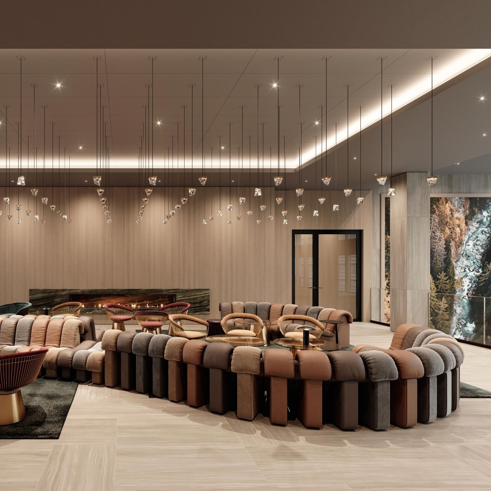 de Sede Divano componibile DS-600 - Configurazione B1 (22 moduli)