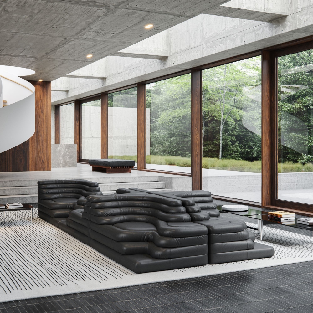 de Sede DS-1025 Modular Sofa - Right seat unit