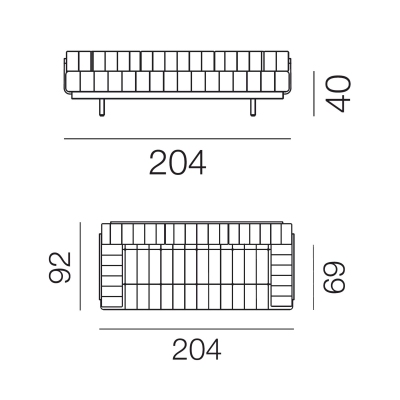 de Sede DS-80/03 Sofa 2