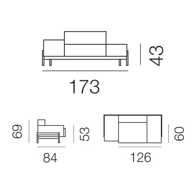 de Sede DS-21/102 Modular Sofa 2